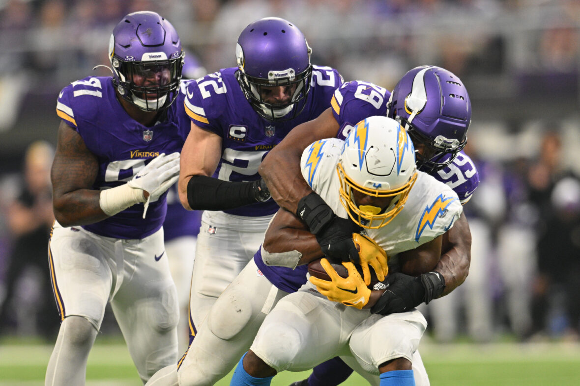 Vikings Snap Counts: Peterson writing strong narrative in Year 12 North  News - Bally Sports