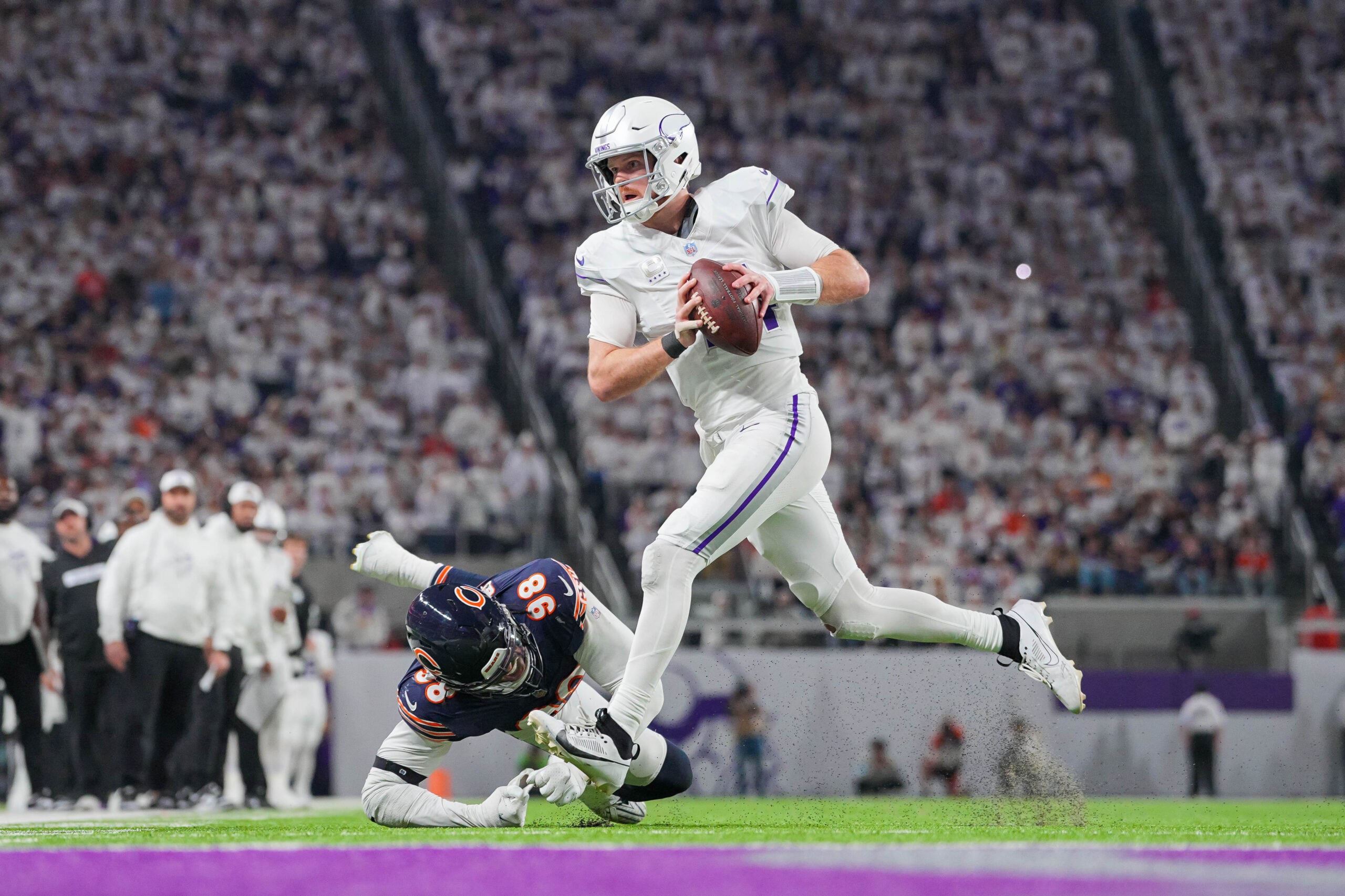 Sam Darnold Spills Beans on Vikings Departure After 2024 Career Resurrection Sam Darnold Spills Beans on Vikings Departure After 2024 Career Resurrection