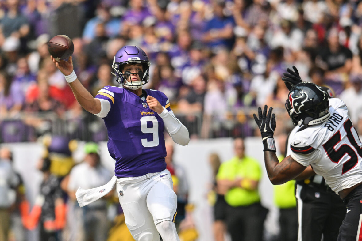 Kyler Murray and J.J. McCarthy Both Appear in PFF 2026 QB Rankings 